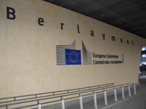 Il Palazzo della Commissione Europea.