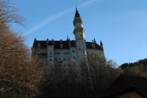 Il castello di Neuschwanstein - Altra vista.