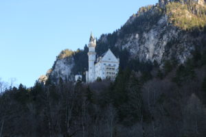 Il castello di Neuschwanstein.