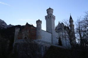 Il castello di Neuschwanstein.