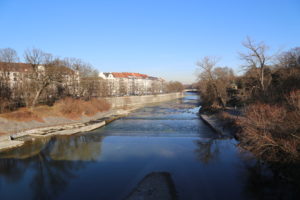 Il fiume Isar.