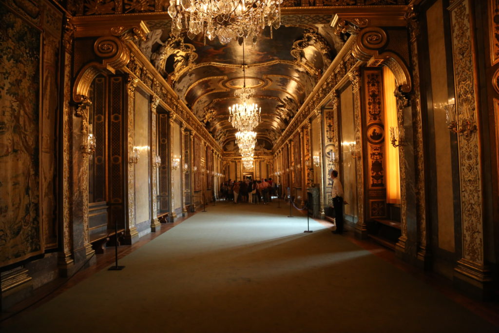 Stoccolma, interno del palazzo reale.