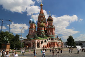 Mosca, la chiesa di San Basilio.
