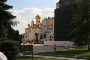 Mosca, dentro il Cremlino, Cattedrale dell’Arcangelo Michele