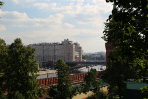 Mosca, La Moscova vista dal Cremlino.