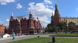 Mosca, l’ingresso alla Piazza Rossa.