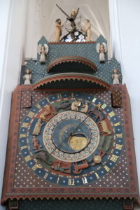 Danzica, la Cattedrale – l’orologio astronomico.
