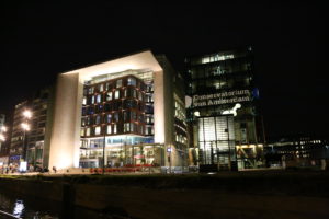 La Biblioteca e il Conservatorio.