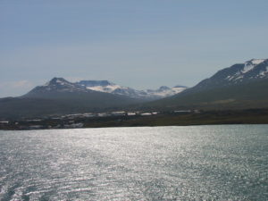 Il fiordo di Akureyri