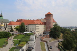 Il Castello di Wawel.
