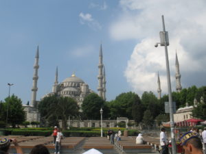 Istanbul, la Moschea Blu.