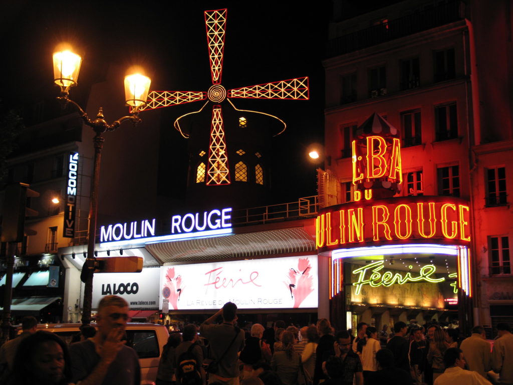 Il Moulin Rouge.
