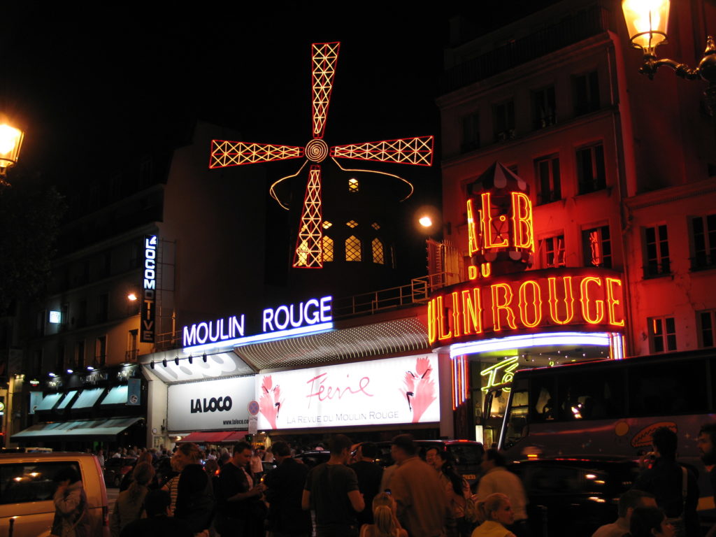 Il Moulin Rouge.