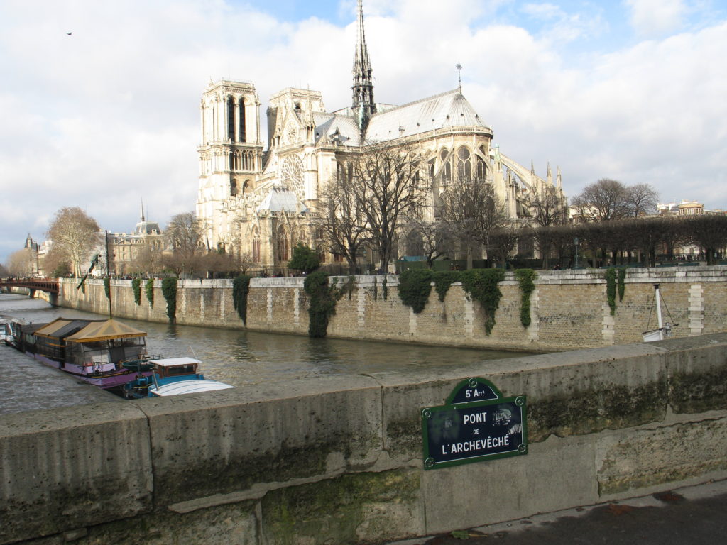 La cattedrale di Notre Dame.