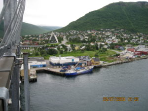 Tromso, il porto.