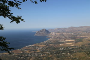 Panorama su Monte Cofano