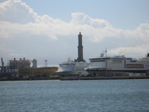 Genova, il porto.
