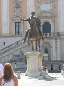 Campidogli, Monumento a Marco Aurelio.