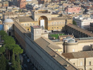 Basilica di San Pietro, vista dai tetti.
