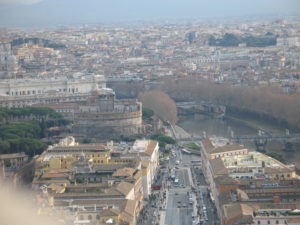 Basilica di San Pietro, vista dai tetti.