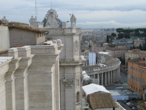 Basilica di San Pietro, sui tetti.
