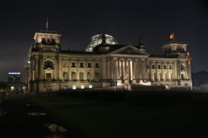 Palazzo del Reichstag, sede del parlamento.