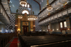 La Sinagoga Ortodossa, interno.