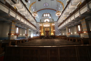 La Sinagoga Ortodossa, interno.