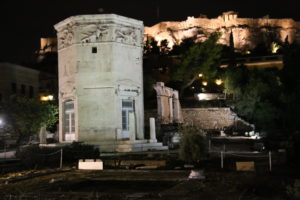 La Torre dei Venti e l'Acropoli.