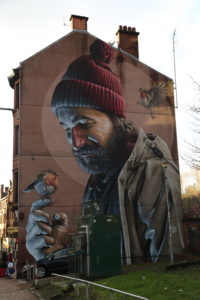 Glasgow, murales.