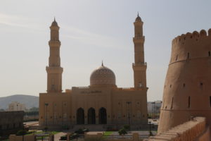 Moschea del Sultano Qaboos vista da Forte di Bukha