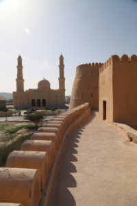 Moschea del Sultano Qaboos vista da Forte di Bukha