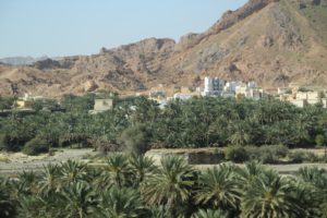 Paesaggio da Muscat a Nizwa - Sultanato dell'Oman