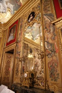 Palazzo Reale, la sala da Pranzo.