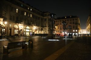 Piazza Carignano.