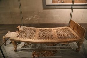 Museo Egizio, il letto di Merit.