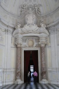 Venaria Reale, la Galleria Grande - interno della Reggia.