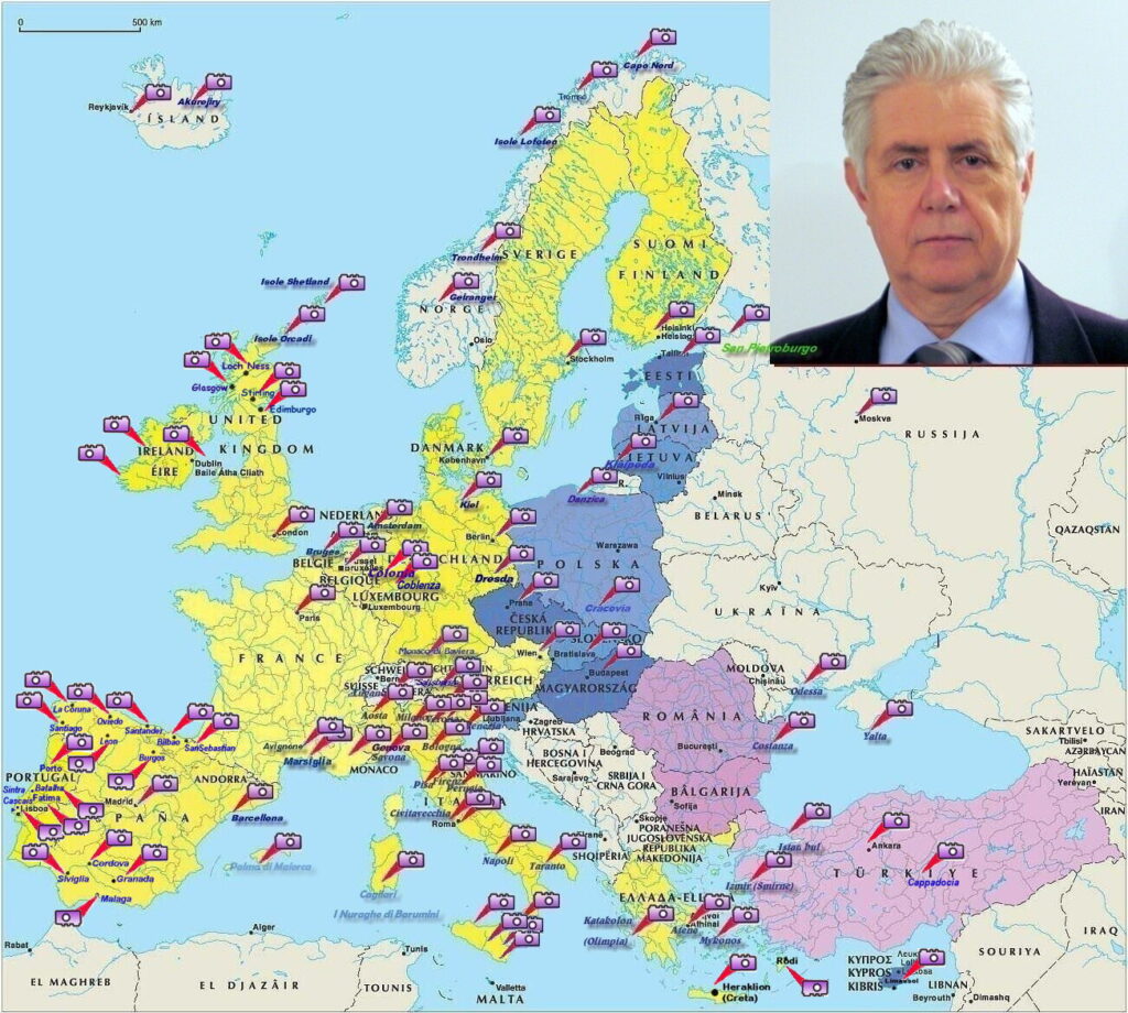 I Luoghi dell'Europa che ho visitato